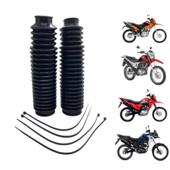 PAR DE SANFONA BENGALA 21 DENTES BROS NXR 125 150 160 XRE 190 TODAS