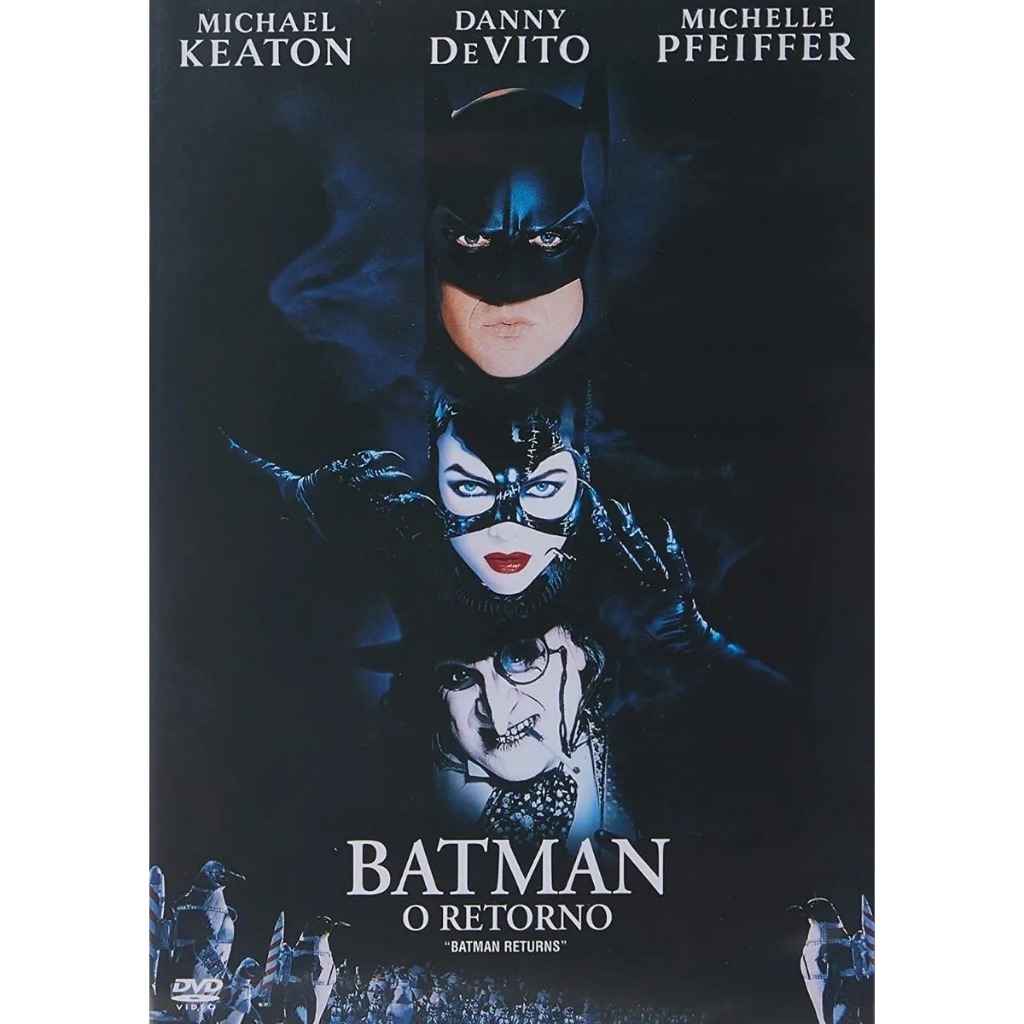 Batman O Retorno Dvd Original - Michael Keaton - Danny Devito