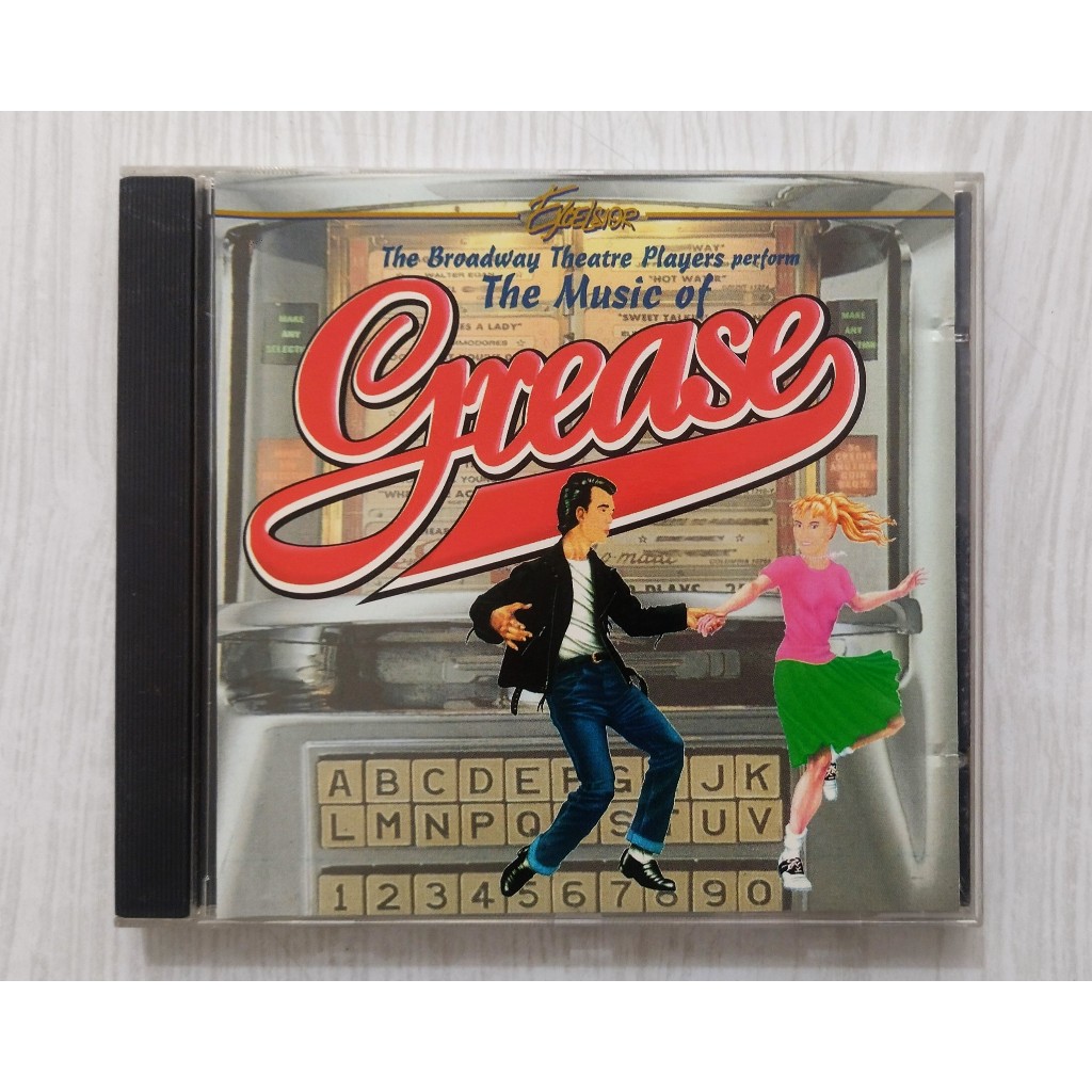 Cd Grease - The Music Of Grease - Broadway Theatre Player
