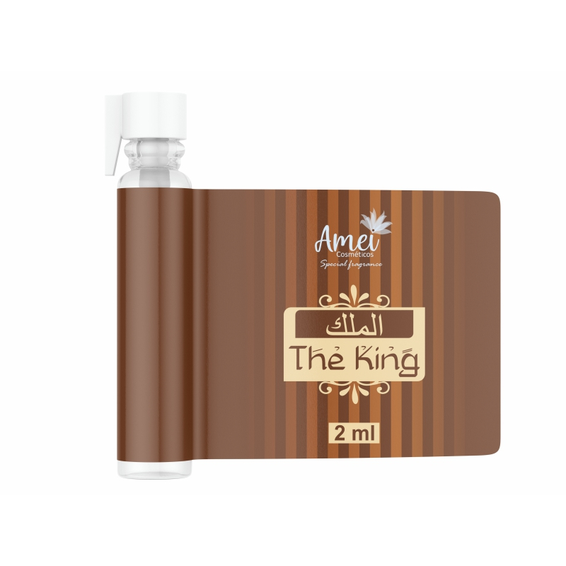 Perfume Masculino The King 2ml - Amei Cosméticos
