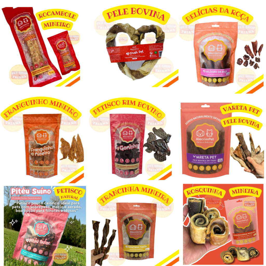 Mordedor Petisco Natural Alecrim Pet para Cachorro Cães Gato Pet