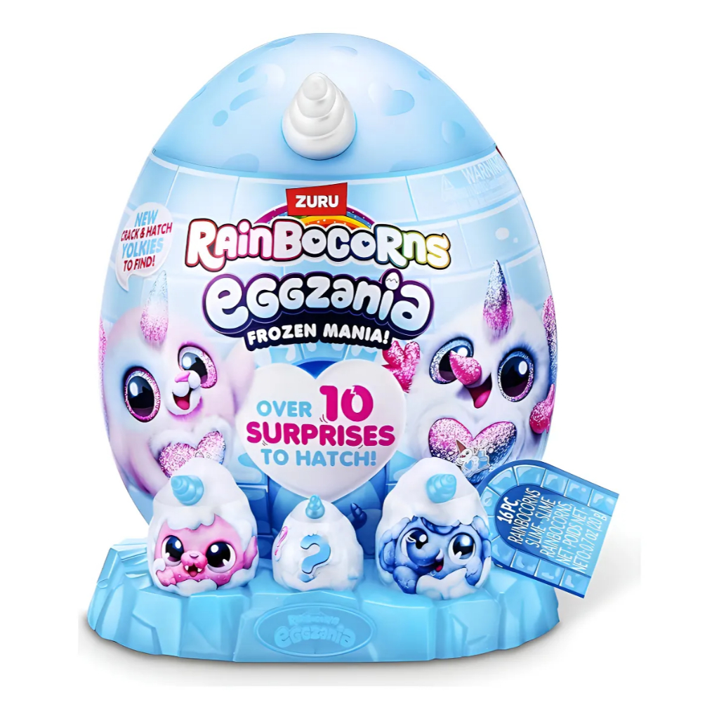 Zuru Rainbocorns Eggzania Frozen Mania Série 1 Fun Cor Azul - Fun F0240-6
