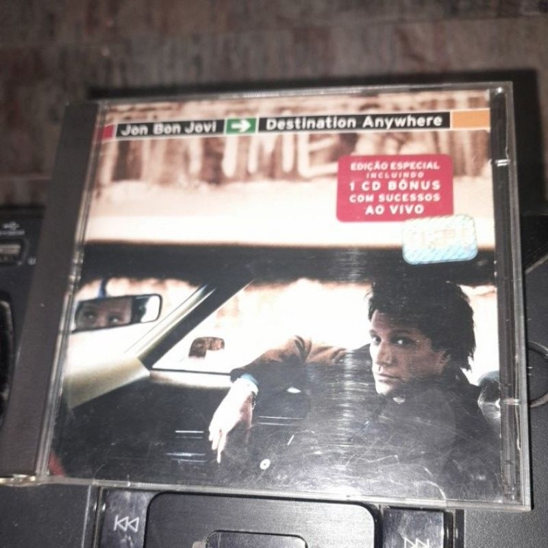 CD ORIGINAL- Jon Bon Jovi "Destination Anywhere Duplo" Edição Especial de época ACRÍLICO/NACIONAL