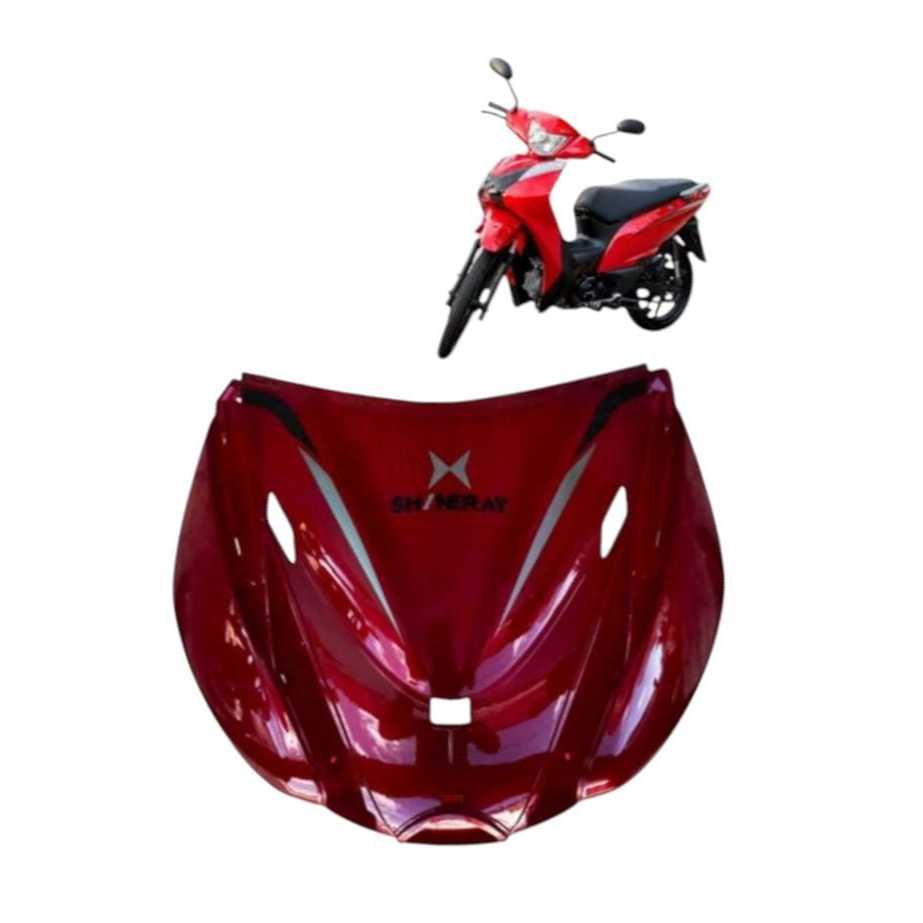 CARENAGEM BICO FRONTAL SHINERAY JET50S/125S VERMELHA