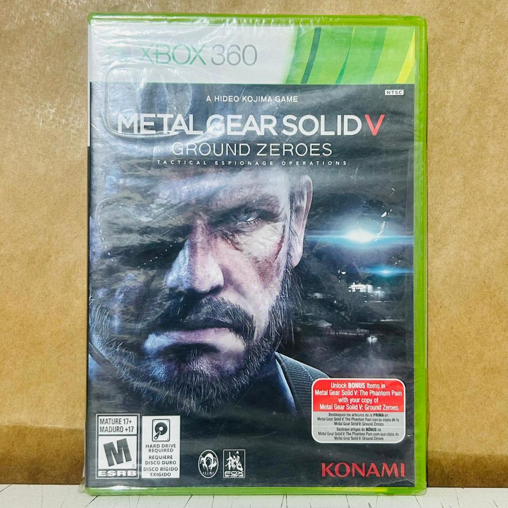 Metal Gear Solid V Ground Zeroes Mídia Física Novo Original Xbox 360