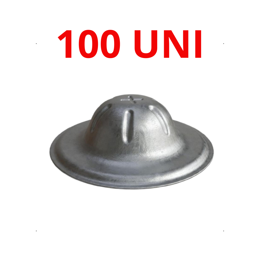 Kit 100 Unid Protetor De Cabeça Parafuso Texpar Telhas Metálicas e Calhas em Oferta na Shopee