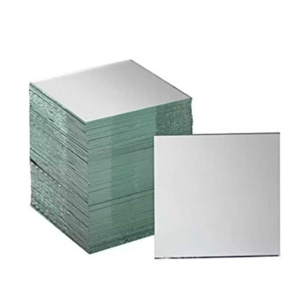 Kit 20 UNIDADES - ESPELHO 10X10cm ARTESANATO DECORAÇÃO em Oferta na Shopee