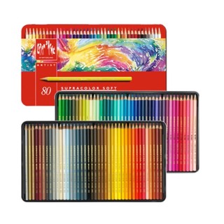Lapis Aquarela Caran D'Ache Supracolor Original C/80 Cores 3888380