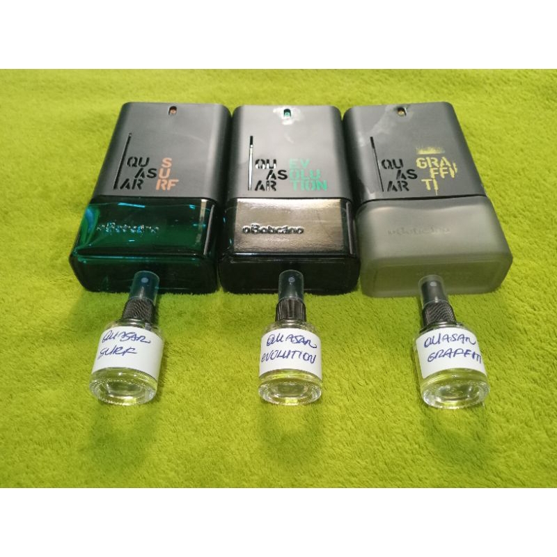 Kit Experimentação Quasar 24ml (Surf/Graffiti/Evolution)