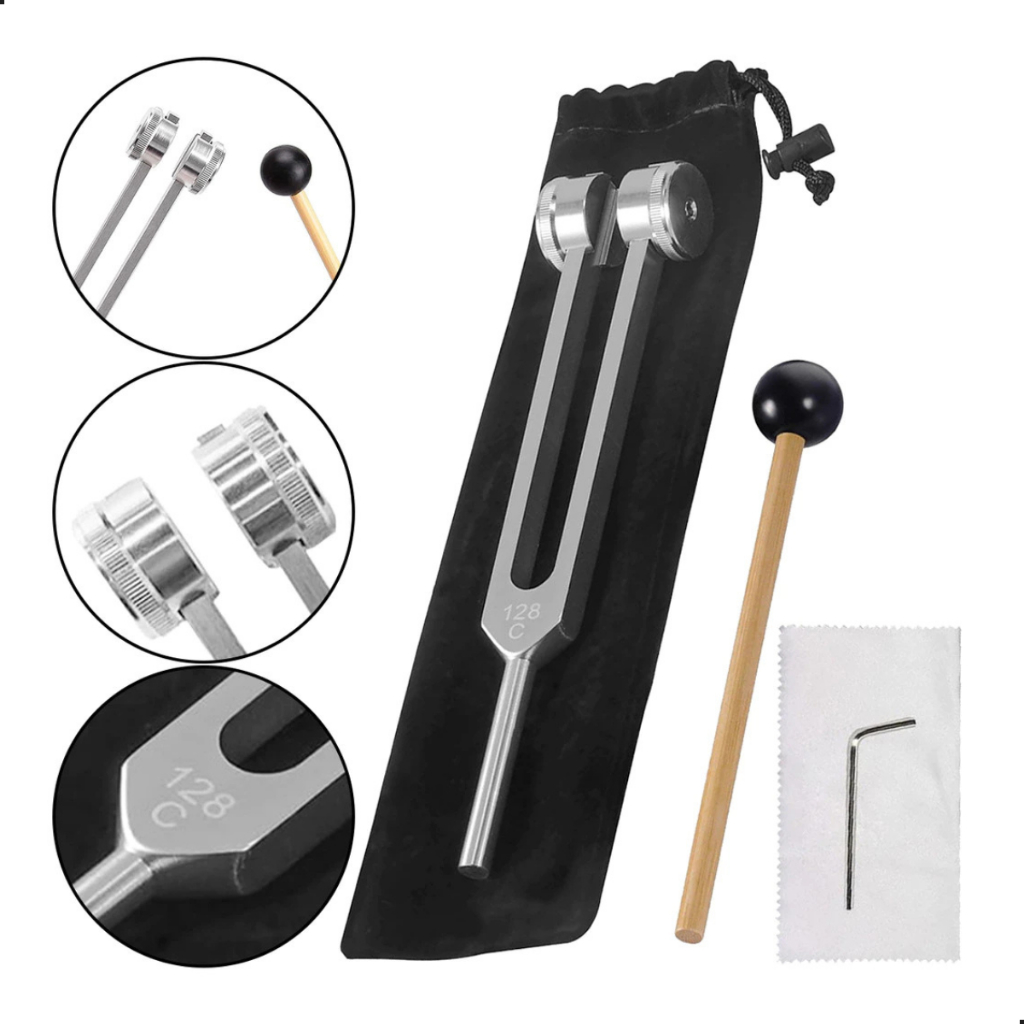 Imagem Conjunto De Diapasão Médico Relaxamento Meditação Terapia Sonora