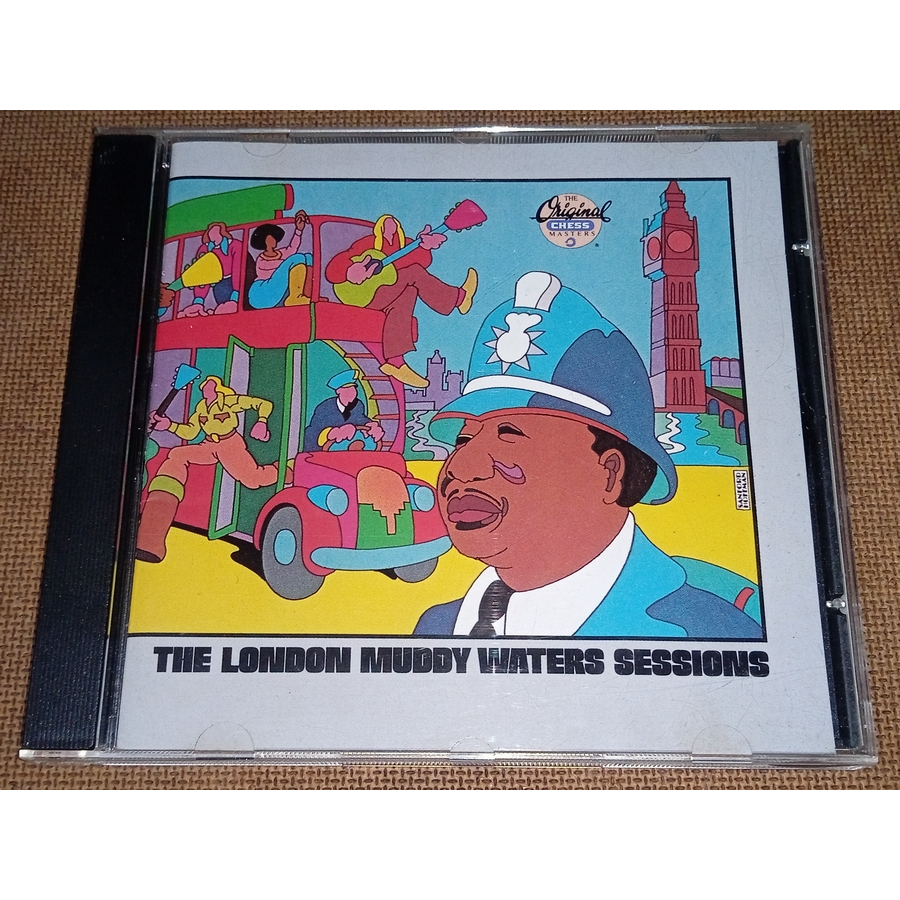 Muddy Waters - Cd The London Sessions Com Rory Gallagher Mitch Mitchell Steve Winwood