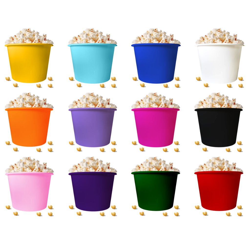 50 Balde De Pipoca De 1,5l - Lembrancinha Baldinho Barato em Oferta na Shopee