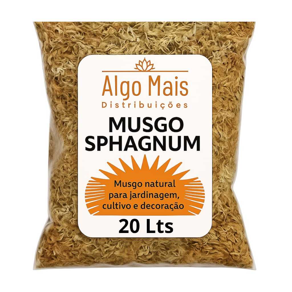 Musgo Esfagno Desidratado Seco Rosado 5, 10 e 20 Litros Ideal para Orquídeas, Suculentas, Terrários e Replantio em Oferta na Shopee