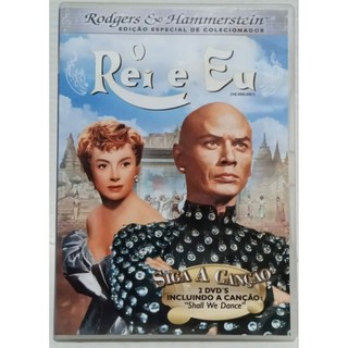 Dvd O Rei e Eu - Edição Especial de Colecionador - Dvd Duplo - Original Usado