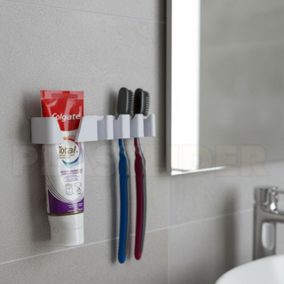 Suporte para Escovas e Pasta de Dente em Oferta na Shopee