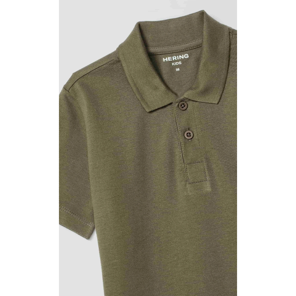 Camisa Básica Polo Infantil Menino Manga Curta Em Piquet - HERING