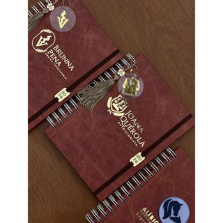 Agenda 2026 LUXO PERSONALIZADA- Capa desginer de couro e dourado em Oferta na Shopee