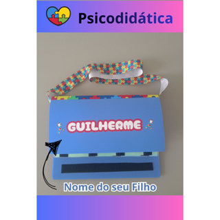 Fichário Pasta de comunicação alternativa Pasta PECS Autismo Personalizada em Oferta na Shopee