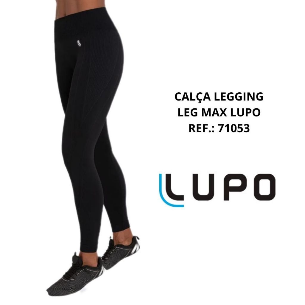 Calça Legging Feminina Adulto Leg Max Lupo Ref.: 71053 em Oferta na Shopee