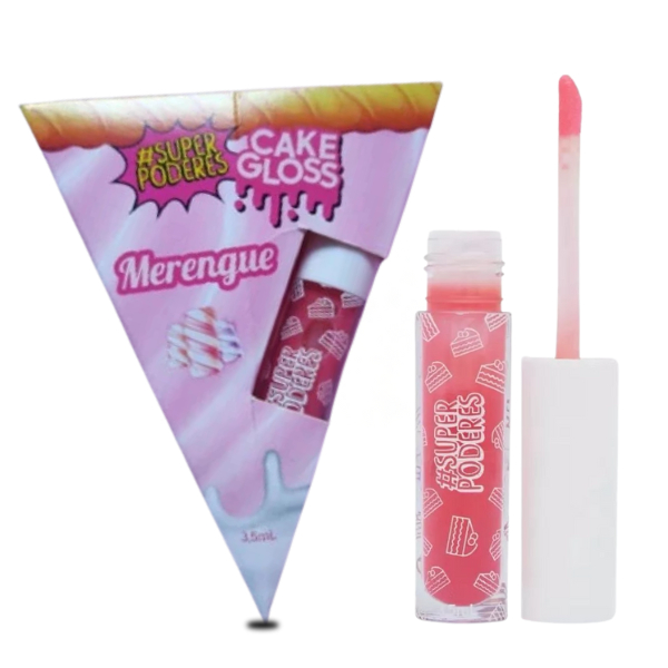 Cake Gloss Merengue Super Poderes 3,5ml
