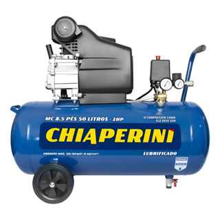 Compressor Ar Elétrico Portátil 50 Litros 2Hp MC 8.5/50 Monof (220V) - Chiaperini em Oferta na Shopee
