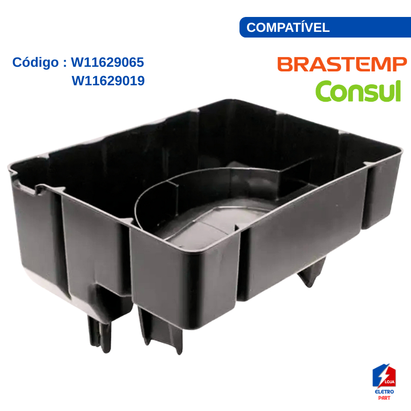 Bandeja Evaporação De Água Compressor Geladeira Brastemp Consul em Oferta na Shopee