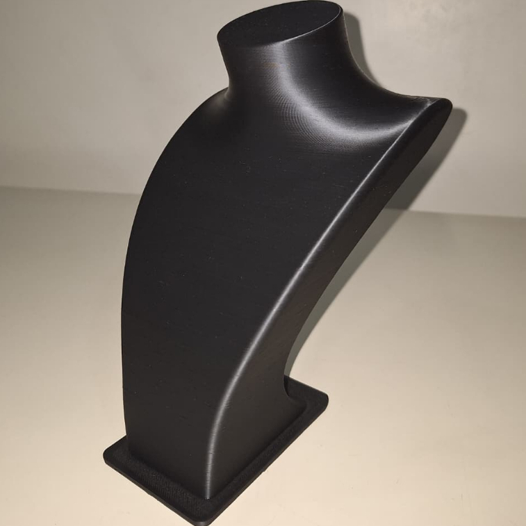 Busto Expositor para Colares - Manequim para Jóias (Impressão 3D) em Oferta na Shopee