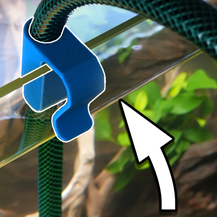 Kit 2 Clip Suporte de Mangueira para Troca de Agua TPA Aquário - Fixador para Balde e Vidro em Oferta na Shopee