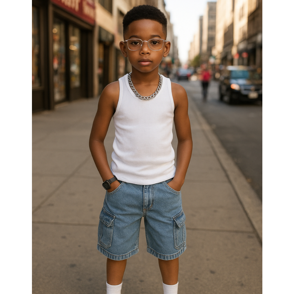 Regata Infantil Juvenil Menino Estilo Americano Canelada Justa Rapper Trap Esporte Escolar Estiloso Nego doce em Oferta na Shopee