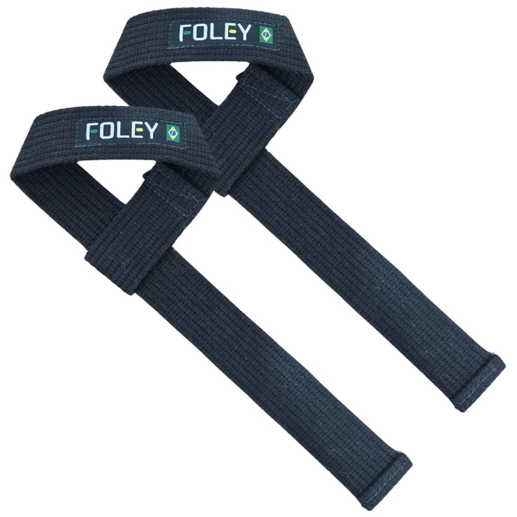 Par Tala Strap 100% Algodão Academia Musculação LPO Cross Fit