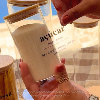 42 Adesivos para Mantimentos Potes de Cozinha 7x7cm Mod Dicionário Divertido Vinil Transparente em Oferta na Shopee