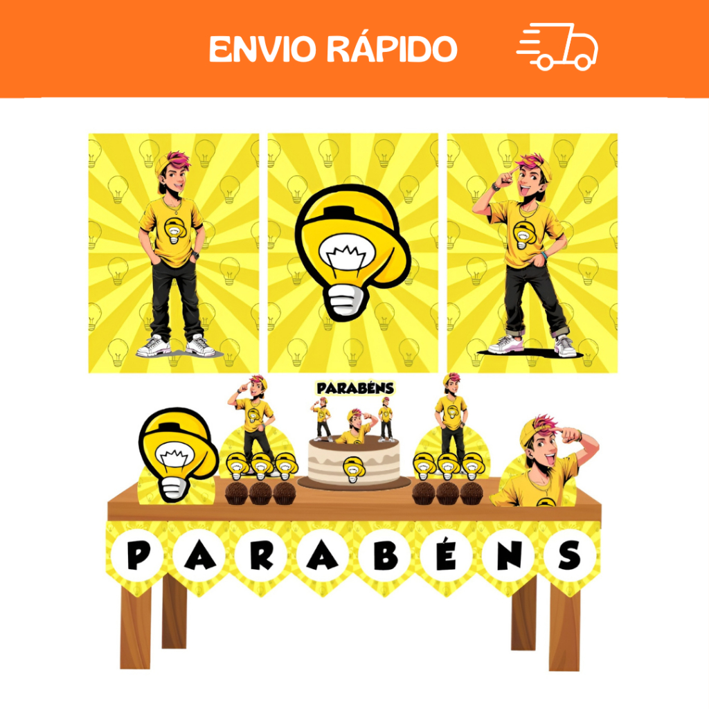 Kit Só um Bolinho - Léozinho - Dos Rosas Léozin - Festa em Casa - Mesversário em Oferta na Shopee