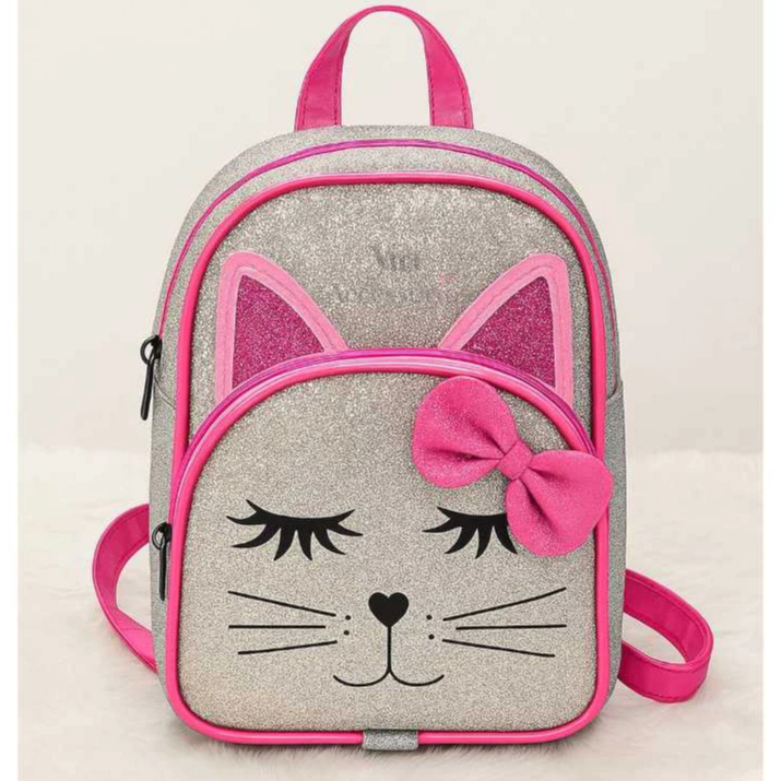 mochila infantil menina Super estilosa gatinha 💕 em Oferta na Shopee