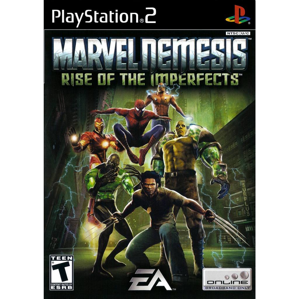 Playstation 2 Marvel Nemesis Rise Of The Imperfects: Onde Comprar | BuscaProdutos