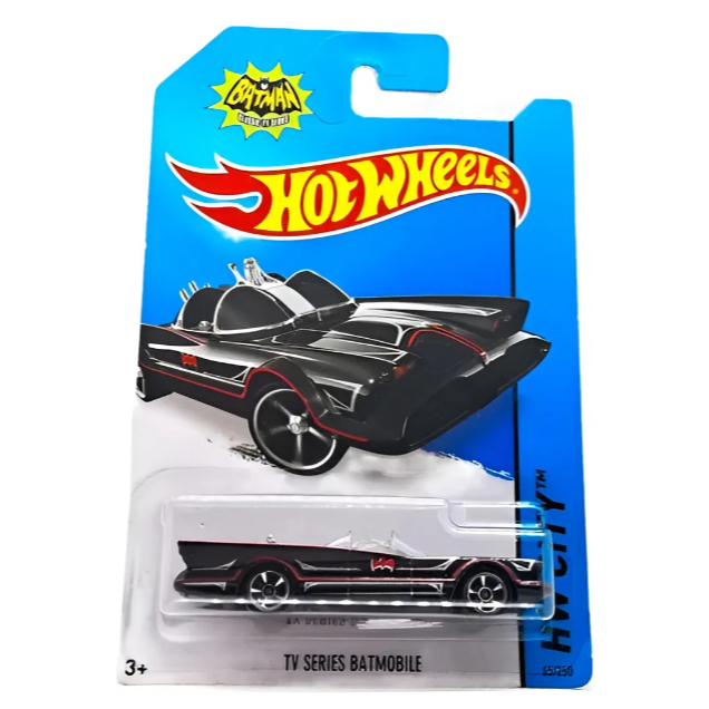 Hot Wheels Tv Series Batmobile 2014 Hw City Batman Preto