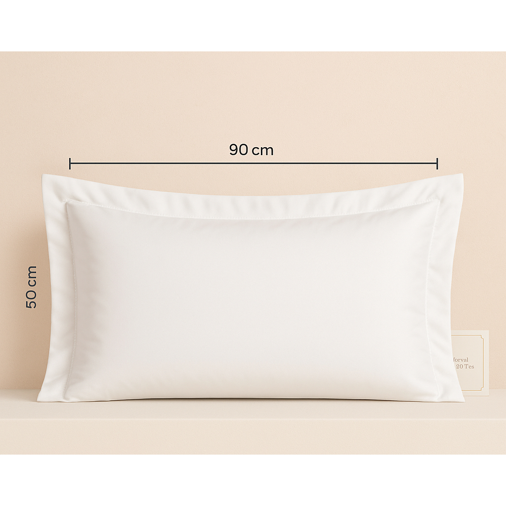 Kit 02  Fronhas para Travesseiro King 90x50 com Abas Americana  Extra Macio Super Luxo em Oferta na Shopee