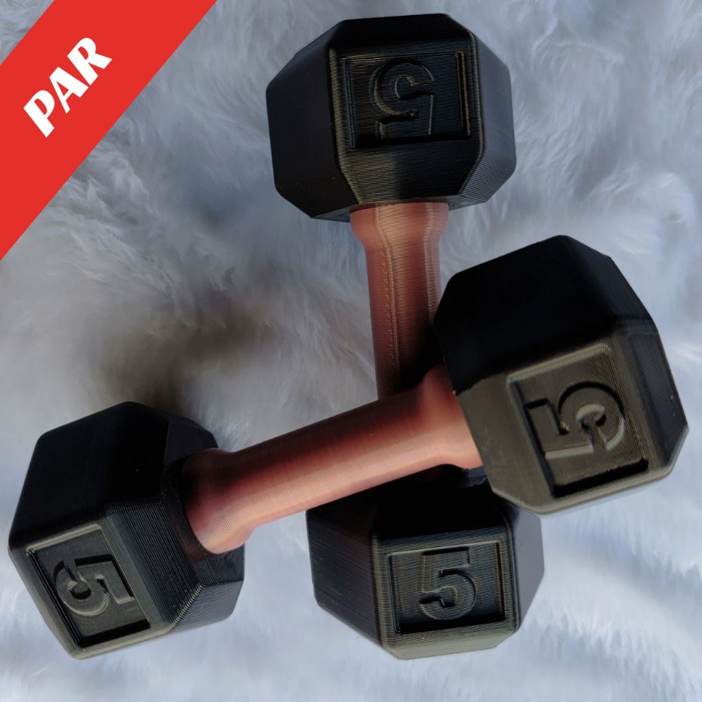 ​KIT 2 Halteres Bebê FITNESS Chocalho Brinquedo Sensorial Duplo Sem BPA