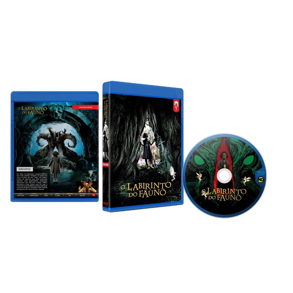 Bluray O Labirinto Do Fauno (2006) Guillermo Del Toro