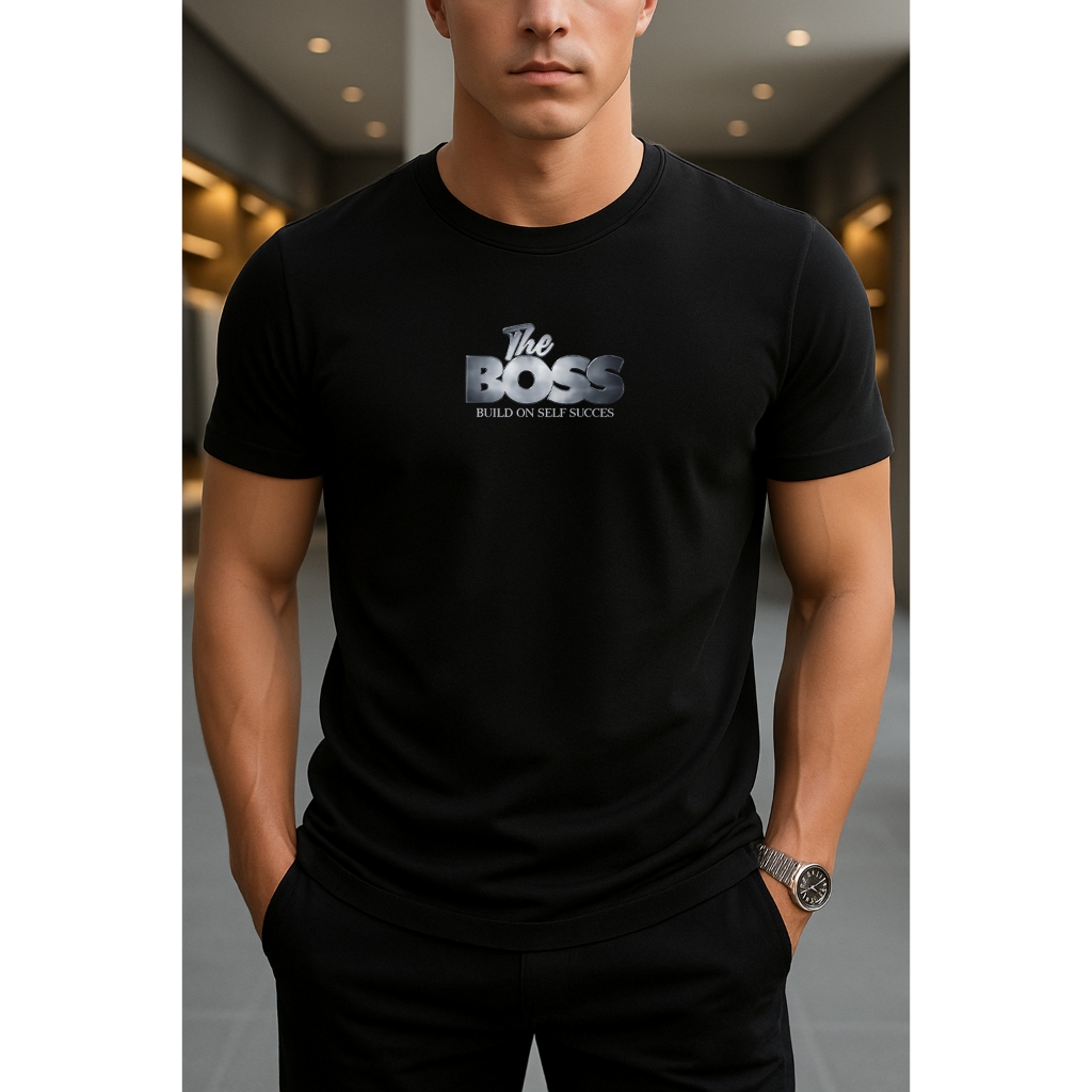 Camiseta Básica Estampada Premium Masculina gola redonda Exclusiva da nossa Marca TB.AÇO