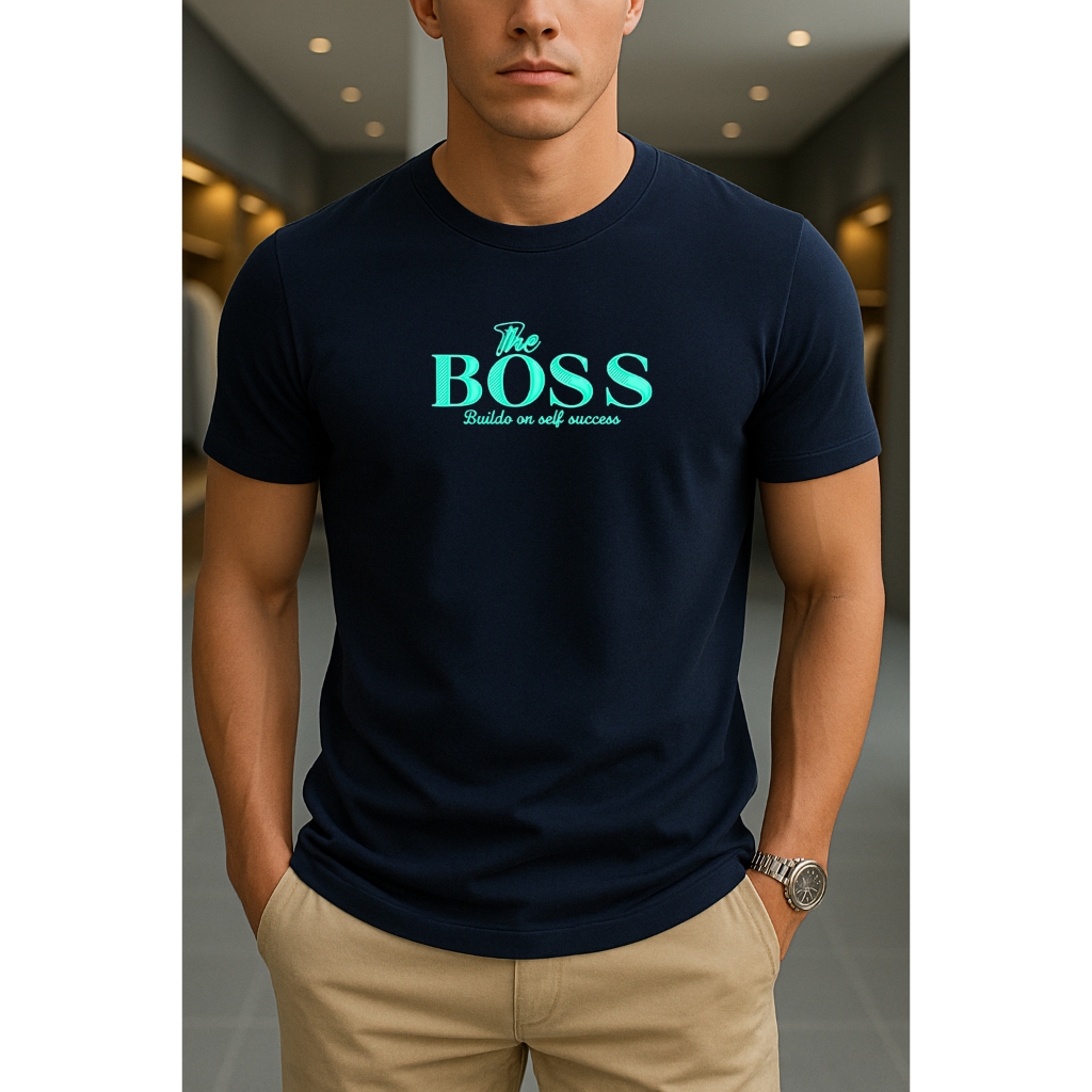 Camiseta Básica Estampada Premium Masculina gola redonda Exclusiva da nossa Marca