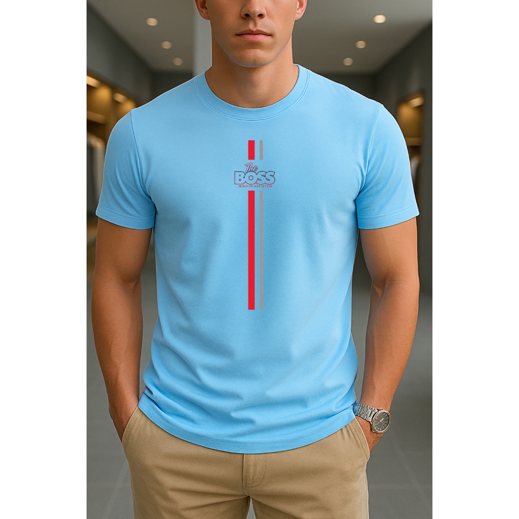 Camiseta Básica Estampada Premium Masculina gola redonda Exclusiva da nossa Marca