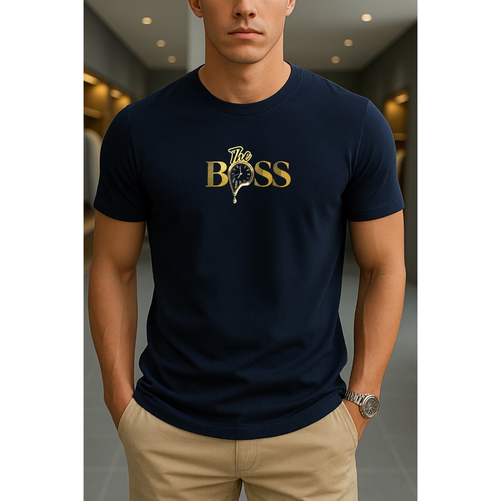 Camiseta Básica Estampada Premium Masculina gola redonda Exclusiva da nossa Marca