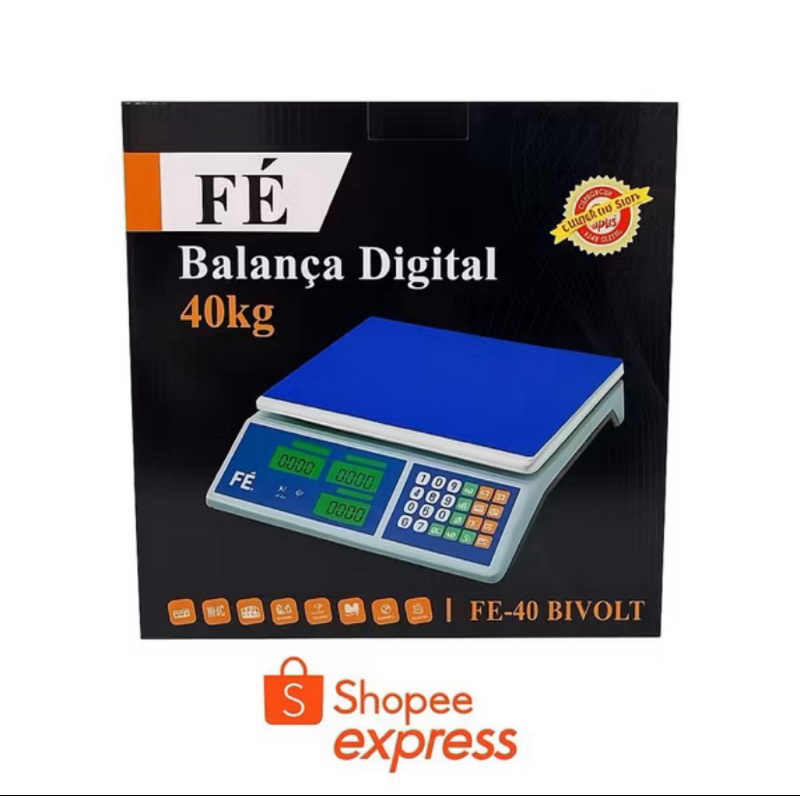 Balança eletrônica Digital 40 kg