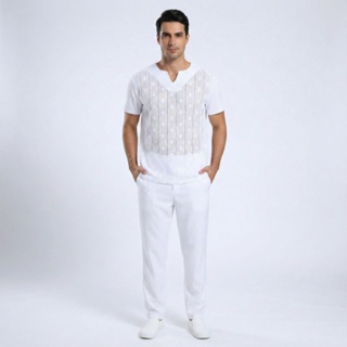 conjuntos masculino umbanda e candomble em Oferta na Shopee