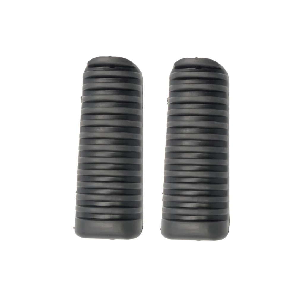 PAR DE BORRACHA PEDALEIRA DIANTEIRA FAZER 250 2006 ATÉ 2017 em Oferta na Shopee