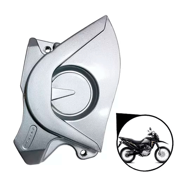 Tampa Pinhão Nxr 160 Bros 2016 a 2023. PRATA. Mod. Original. em Oferta na Shopee