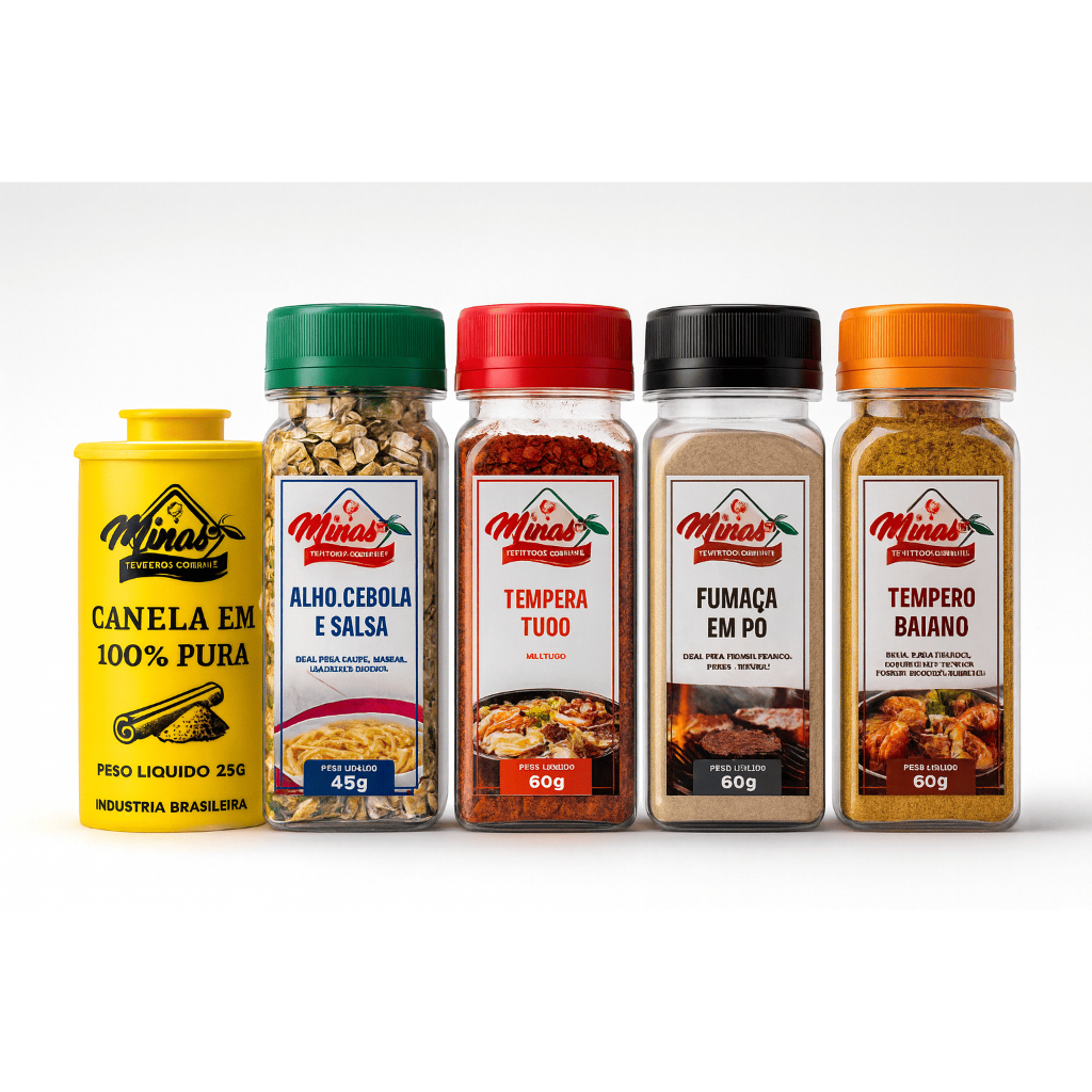 Kit de Temperos Mais Vendidos