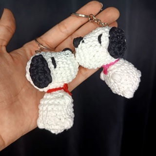 Chaveiro de Casal Snoopy | Amigurumi | Fofo | Presente Lembrancinha em Oferta na Shopee