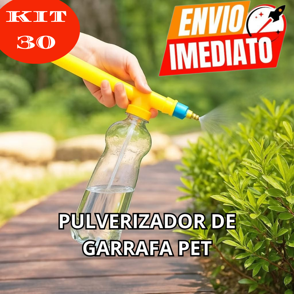 Kit 30,20,10,05 Pulverizador de Garrafa PET Para Sua Casa Plantas Carro Jardim Flores empresa