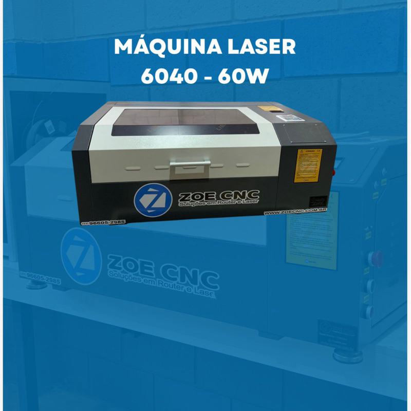 MÁQUINA CORTE A LASER 6040 60W
